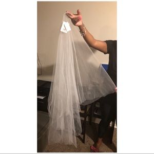 Wedding veil with comb NWT